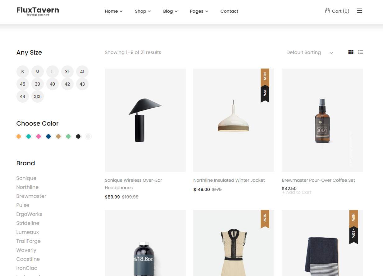 E-Commerce Shop